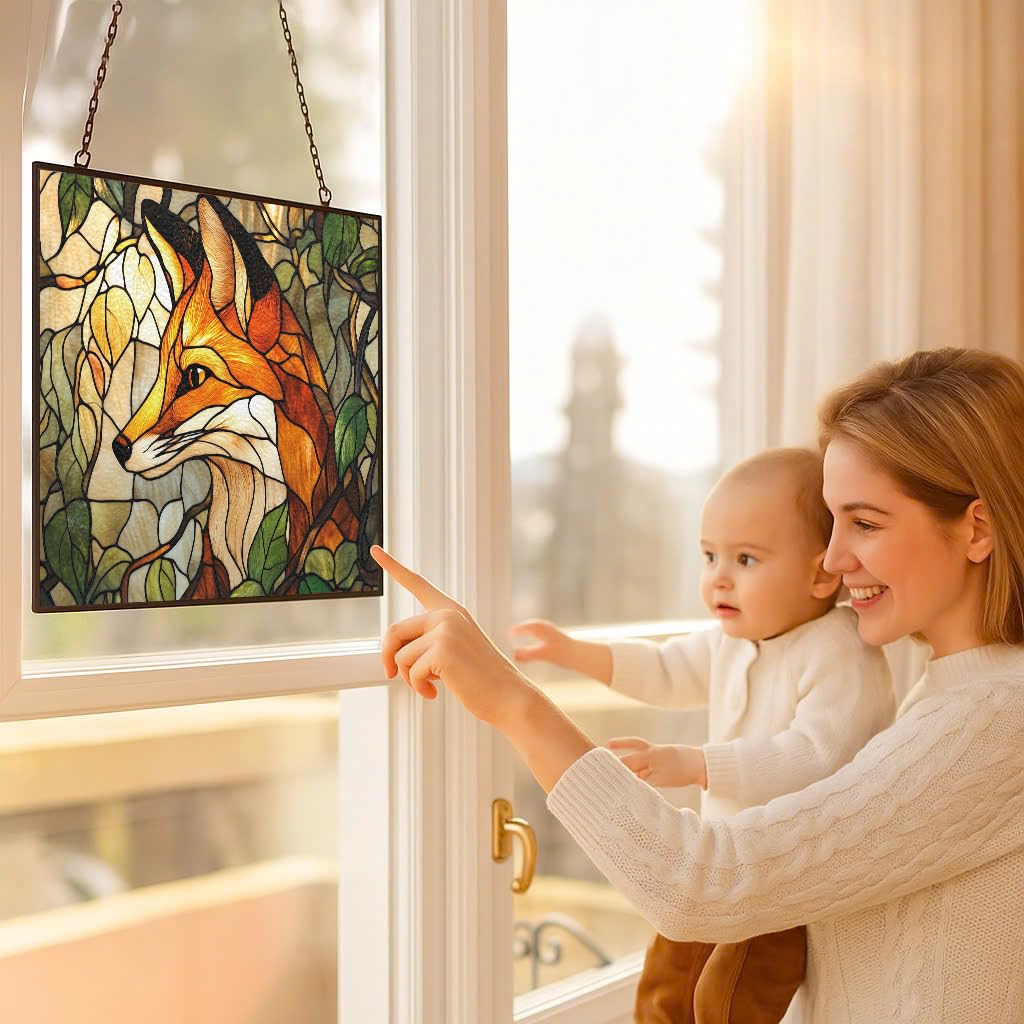 Amazon.com: 365CUSGIFTS Customized Rectangle Art Nouveau Fox in