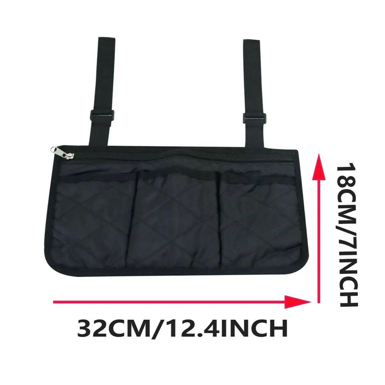 bolsa silla de ruedas Bolsa for silla de ruedas, 2 uds., en el lado la playa con | Con bolsa reflectante for reposabrazos, ruedas for caminar, accesorio for equipo móvil