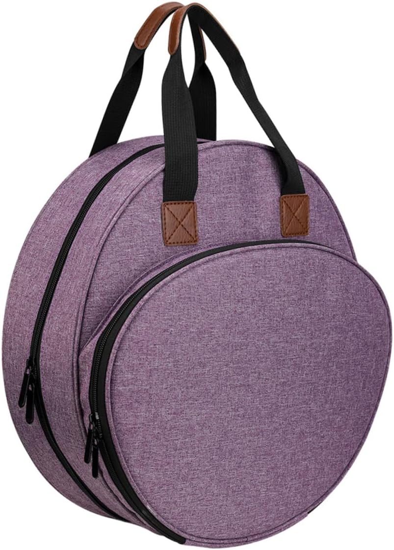 IWOWHERO Embroidery Kit Bag Travel Craft Tools Carrying Bag Oxford Fabric for Beginners Experts