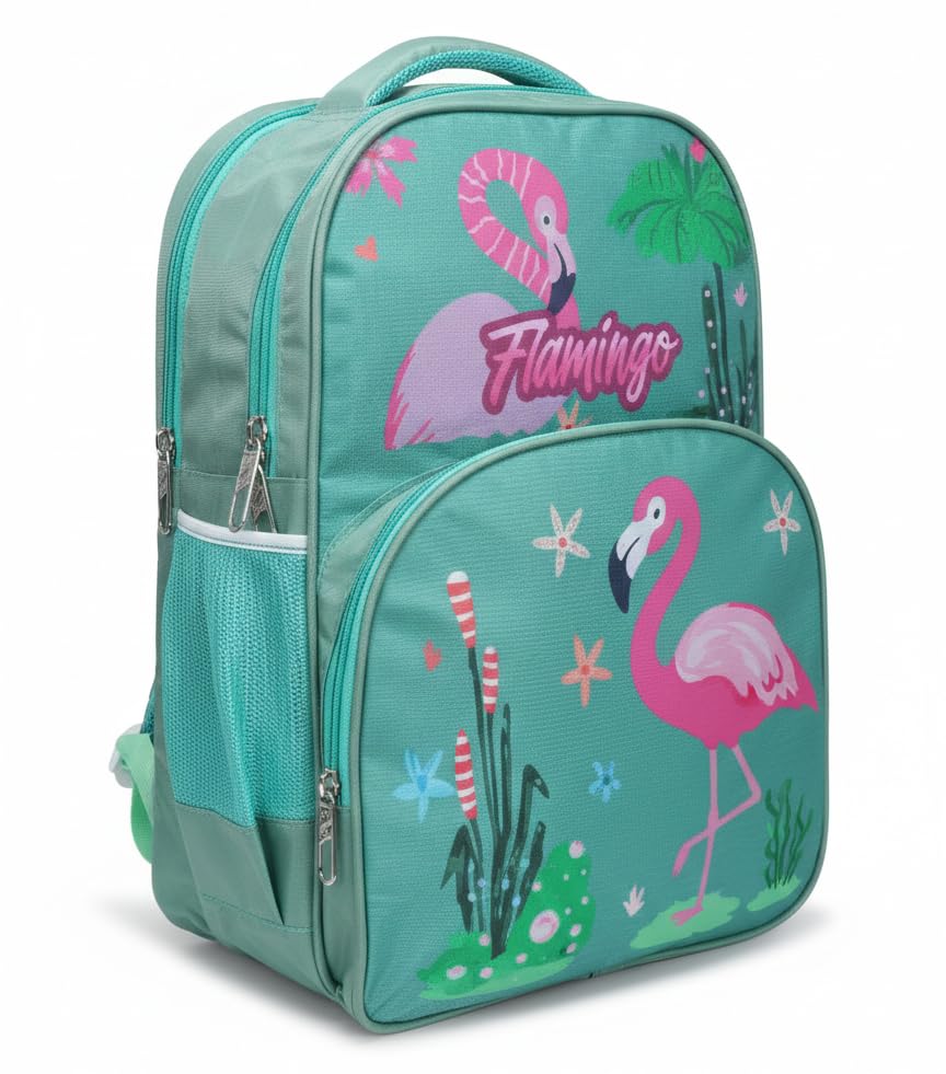 Image of Stylbase Cartoon Printed School Bag for Boys and Girls | Waterproof Backpack Bag for Travelling Sports | Kids Bag Ideal for UKG Nursery 1st Class | School Bags for 5 7 Years 15 Inches