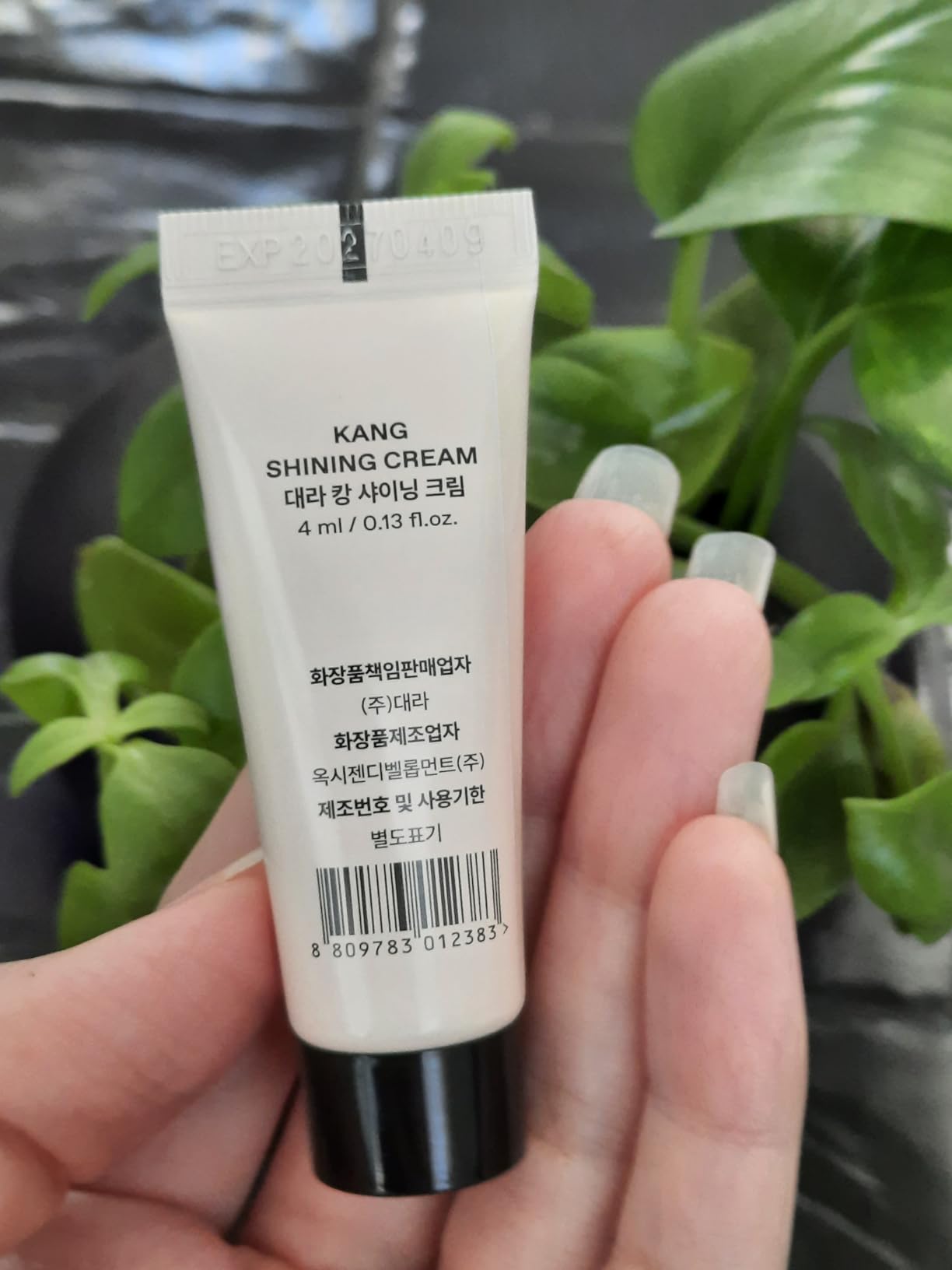 DAERA Kang Shining Korean BB cream, 5-in-1 Self Adjusting BB Tinted Moisturizer Cream (1 Color, Neutral), Glowing Skin Natural Makeup, Buildable Coverage, Lightweight, 0.13 Fl Oz,1 Pack