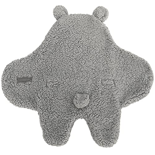 Bluesnail Newborn Receiving Blanket Baby Sleeping Wrap Swaddle(Light Gray) #TOP1