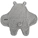 BlueSnail Newborn Receiving Blanket Baby Sleeping Wrap Swaddle(0-3M, 8-13lbs,Light Gray)