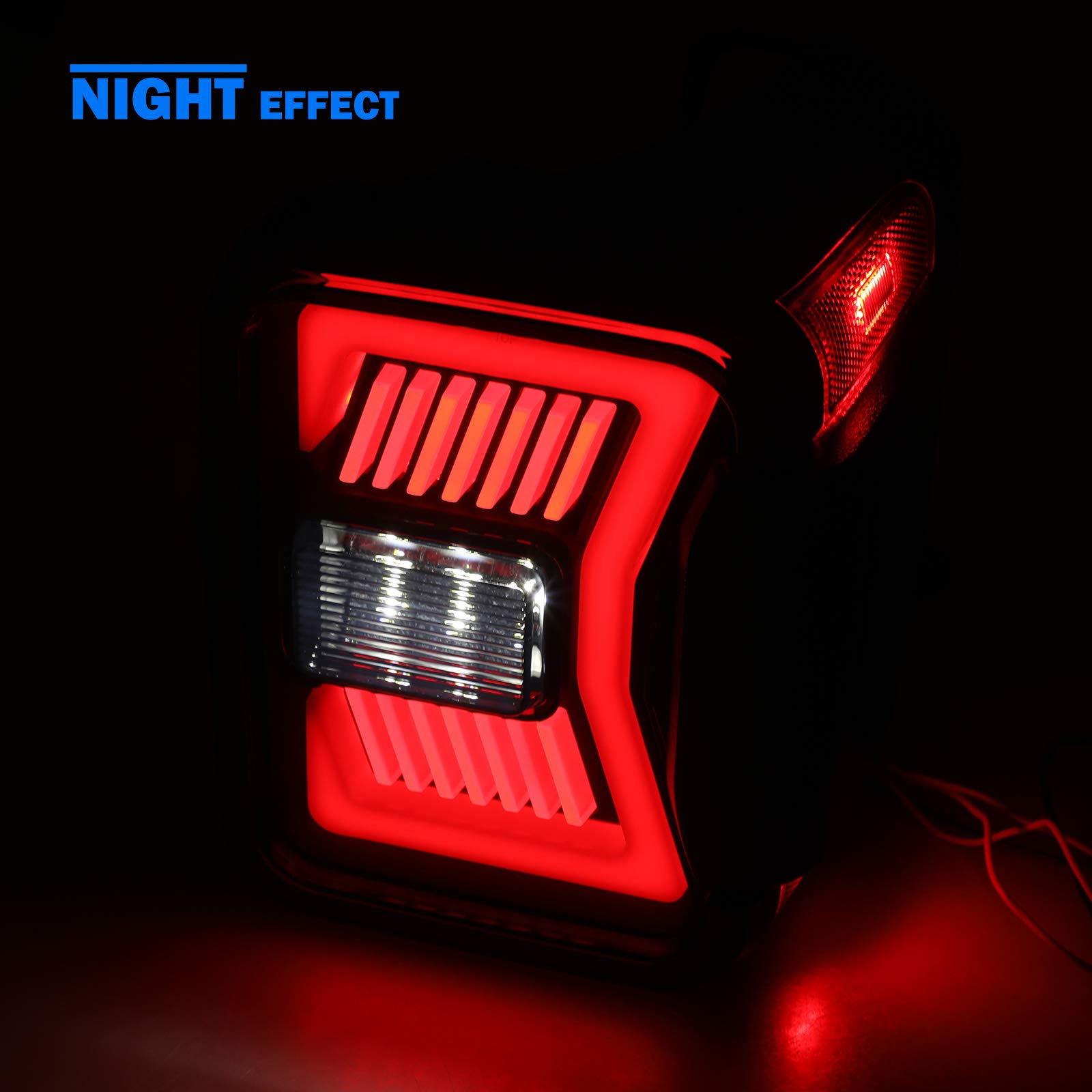 LED Sequential Tail Lights for 2019 2020 2021 2022 Jeep Gladiator JT