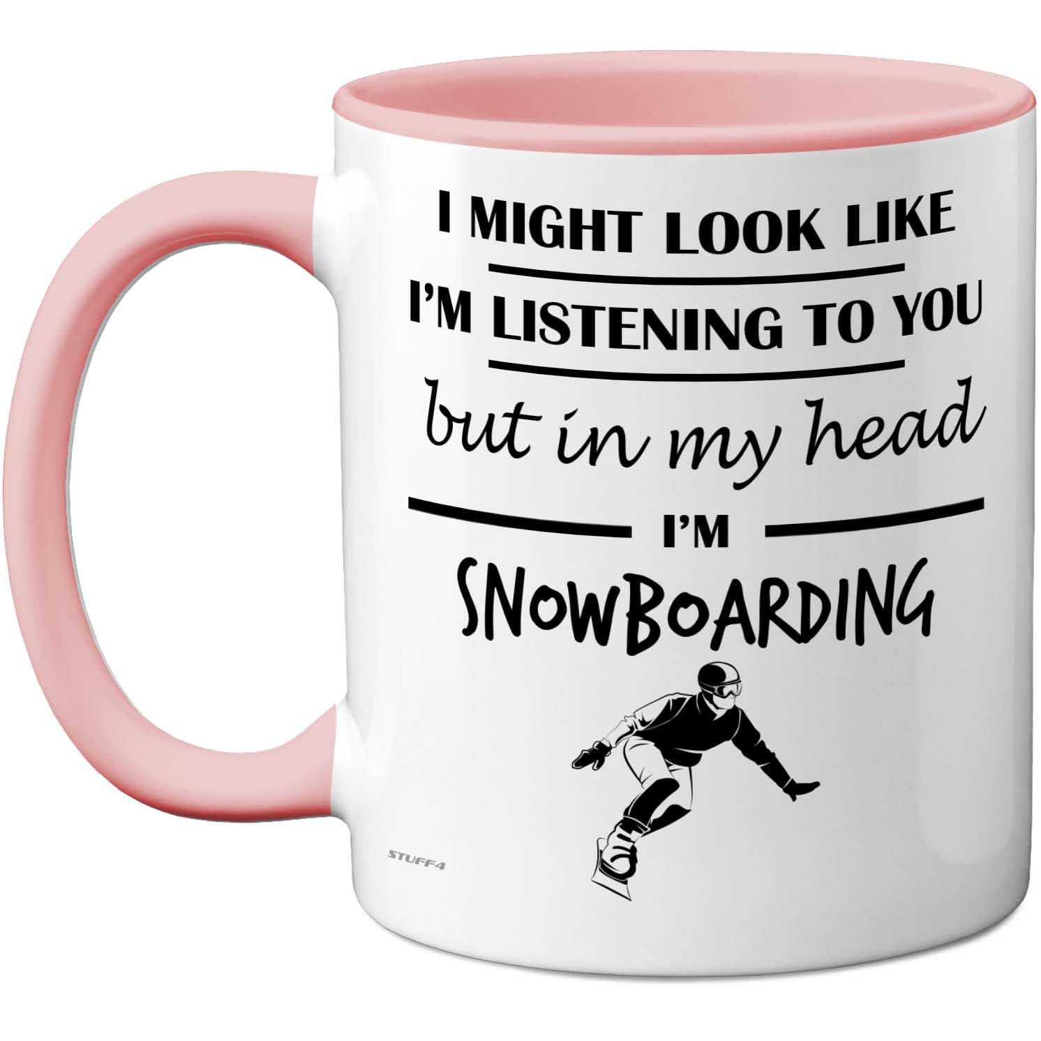 Stuff4 Snowboarding, in My Head Mug