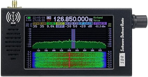 SDR-101 Aluminium Alloy Digital Radio SDR Digital Demodulation CW/AM/SSB/FM/WFM