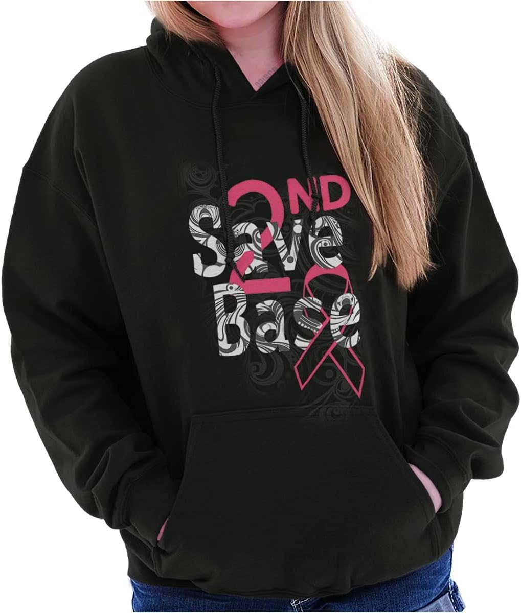 Classic Teaze 2nd Save Base Breast Cancer Warrior Hoodie Sweatshirt Women