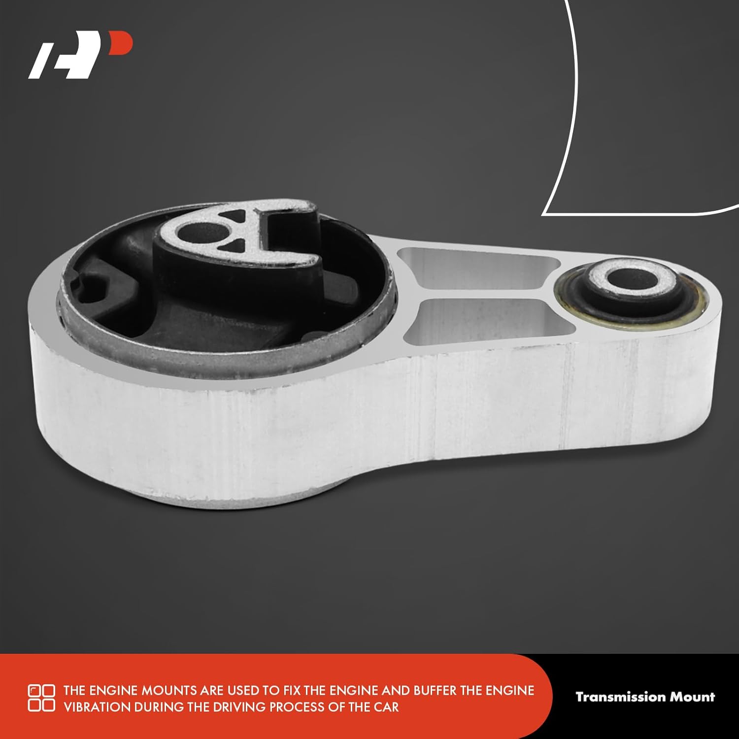 A-Premium Rear Lower Torque Strut Mount Compatible with Mini Cooper 2007-2016, 1.6L, DOHC