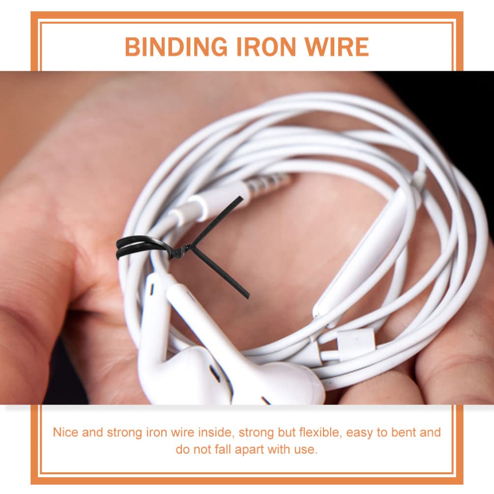 1000 Fascette Per Cavi Con Anima In Ferro - Per Giardinaggio E Organizzazione Cavi - Foto 9