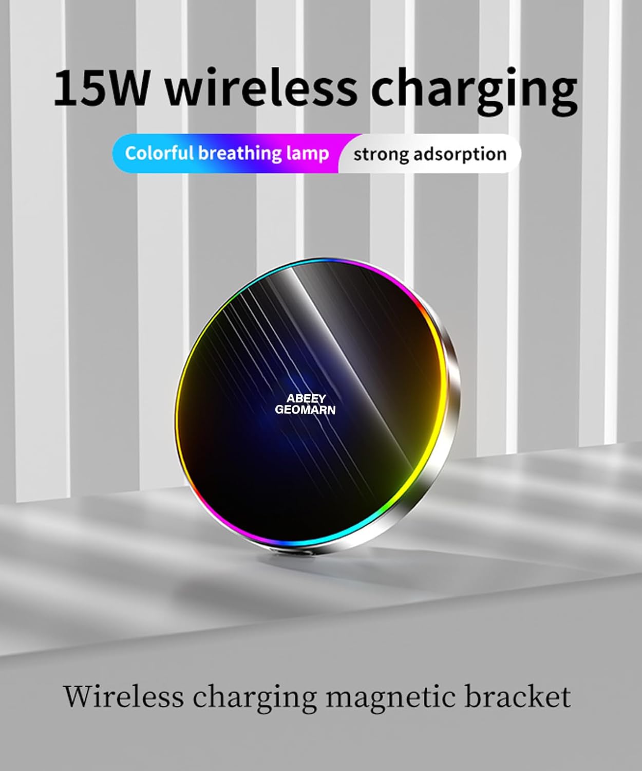 Car Phone Holder for 2025 2026 KIA Carnival/Carnival EV Accessories Apply to 12.3 Inch Touchscreen 15W Fast Wireless Charger Screen Fixed Clip HandsFree Cell Phone Mount 360° Rotation image 3