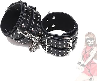 Pulsera estilo gótico punk Liuding, color negro