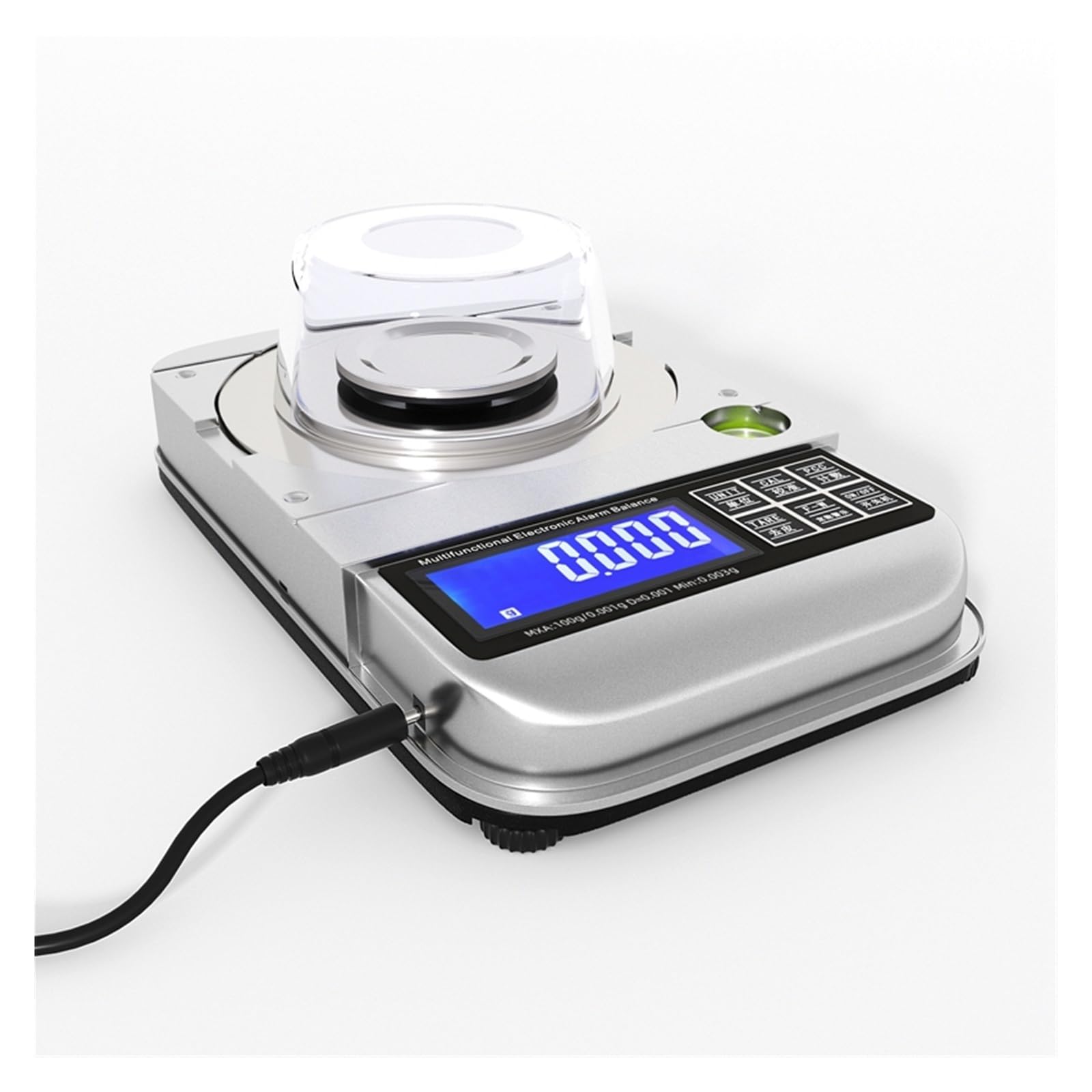 Bilancia digitale, Bilancia digitale di precisione BL-C 50g/80g/100g 0,001g con LCD e ricarica USB(100g)