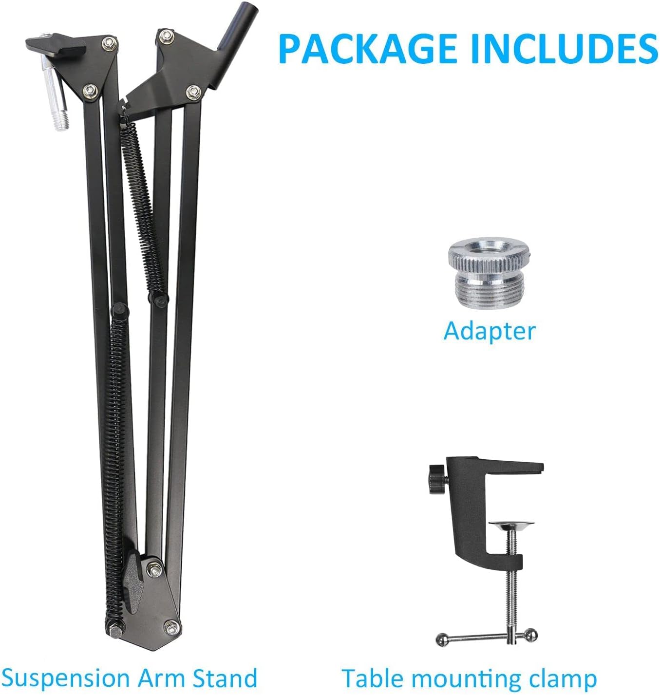 Boom Arm Stand for HyperX SoloCast - Professional Adjustable Scissor Mic Stand Compatible with HyperX SoloCast Microphone by YOUSHARES