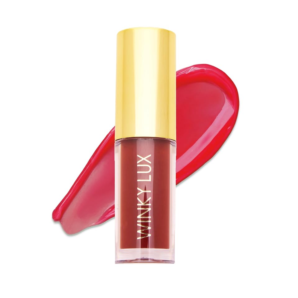 Winky Lux Ultra-Nourishing Tinted Lip Oil - Enchanted, Nude Brown