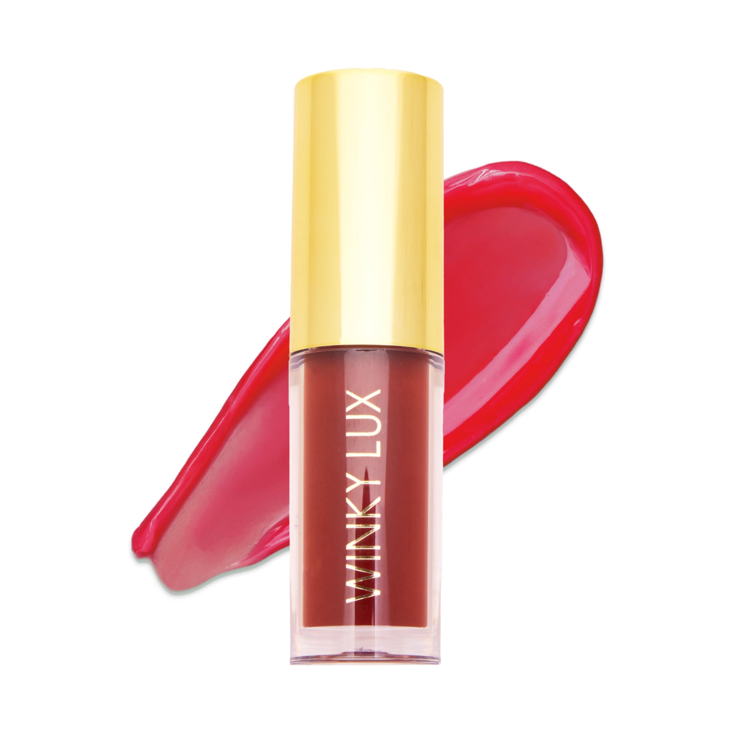 Winky Lux Ultra-Nourishing Tinted Lip Oil - Enchanted, Nude Brown