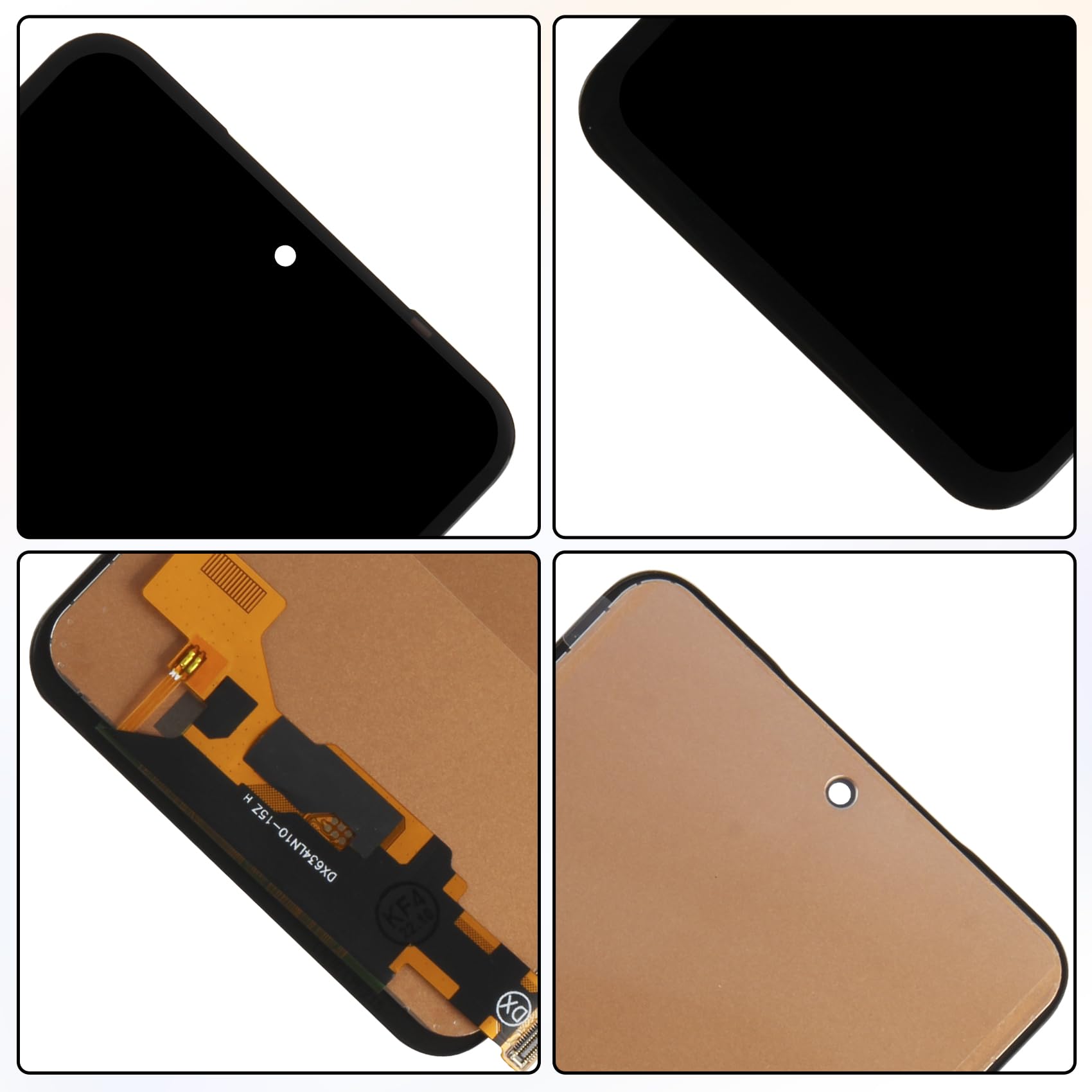 LCD Schermo per Xiaomi Redmi Note 10 4G / Redmi Note 10s M2101K7AI M2101K7AG LCD Touch Replacement Pannello di visualizzazione assemblato con Kit di Riparazione