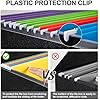 Amazon.com: Hleelomi Collapsible File Box with Lid & Plastic Slide ...