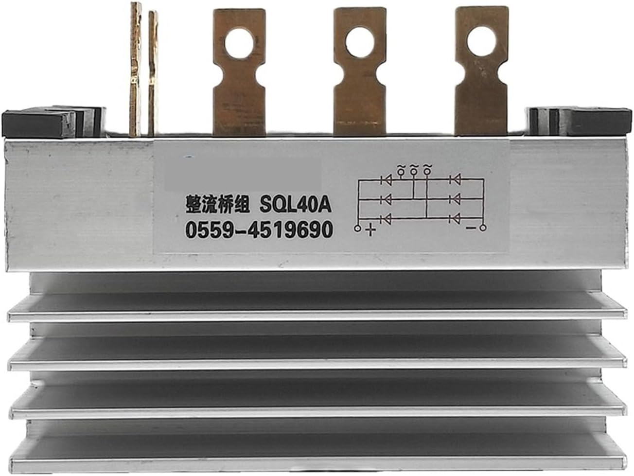 SQL10A SQL20A SQL40A SQL60A Generator Diode Bridge Rectifier Kit Three Phase for Generator 10A 20A 40A 60A(SQL10A)