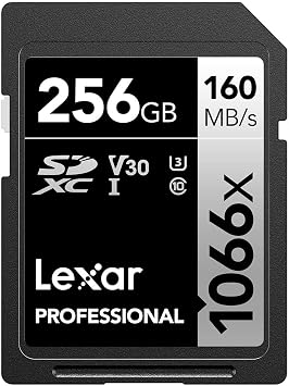 Lexar Professional 1066x SDXC UHS-I Card SILVER Series 256GB LSD1066256G-BNNG Overseas Package Edition 256GB