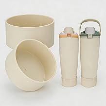 2PCS Protective Silicone Boots for Owala 30oz & 40oz FreeSip Sway Bottles Beige
