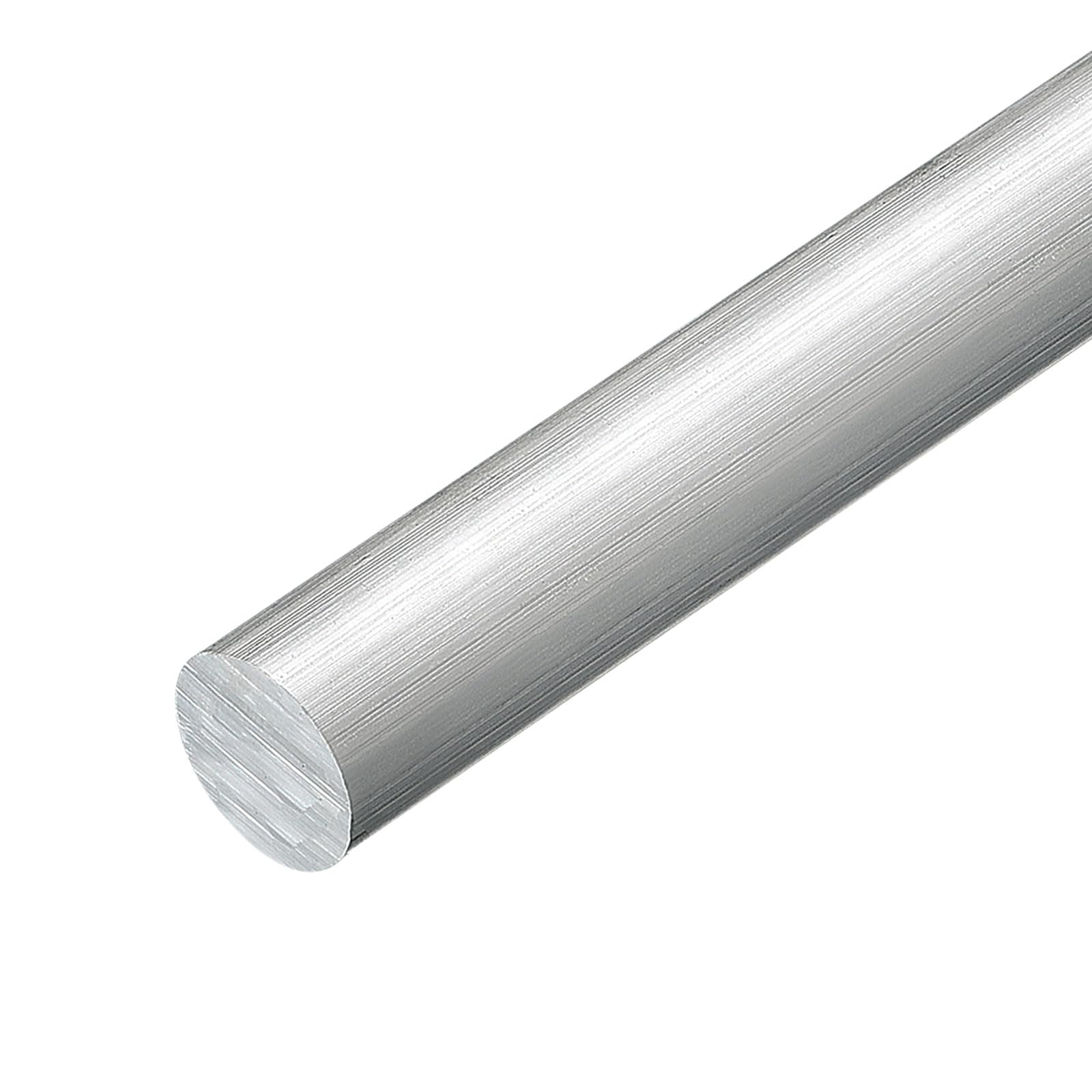 QUARKZMAN Varilla Redonda De Aluminio De 1"(25mm) De Diámetro, 10"(254mm) De Longitud, Varilla Maciza De Aluminio 7075 Para Torneado, Para Industria Construcción Manualidades DIY
