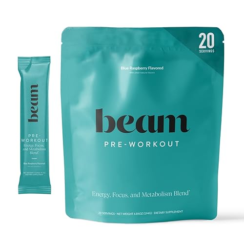 Beam Pre Workout Powder for Energy, Focus & Endurance –