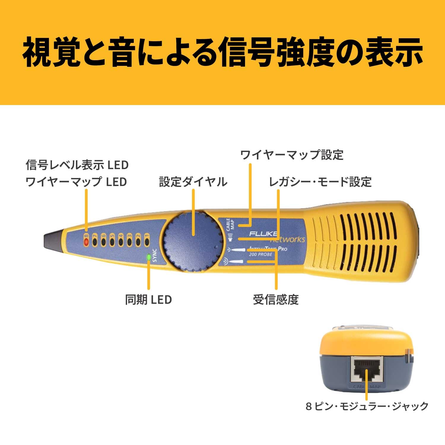 Amazon.co.jp: Fluke Networks インテリトーン Pro 200 LAN トーナー
