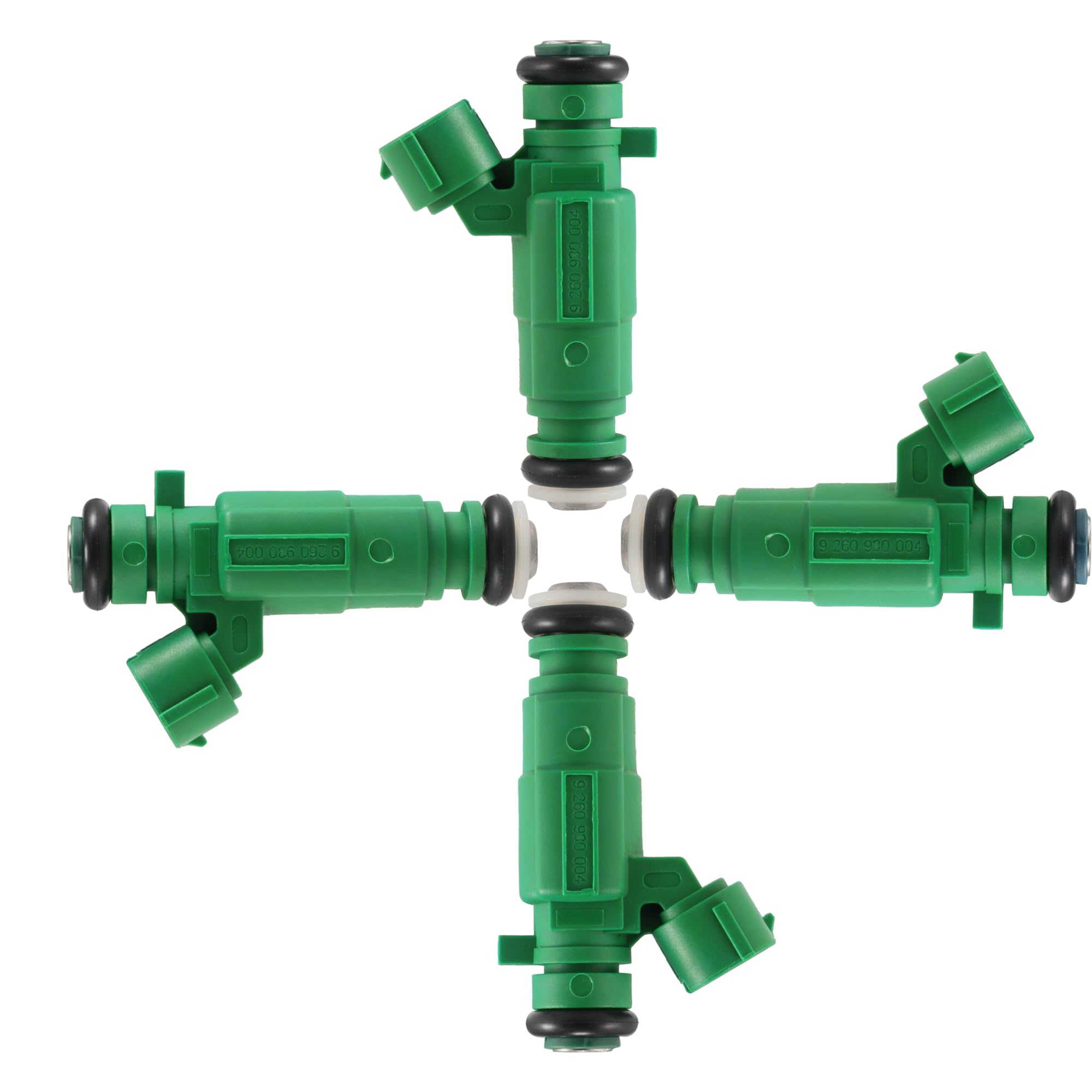 X AUTOHAUX Injecteur De Carburant Vert Pour Kia Rio 06-11 4pcs