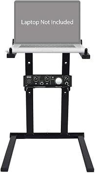 Audiosavings Bundle Onyx Artist 1.2 2x2 USB Audio Recording Studio Interface Bundle with Rockville RLS2400 Lightweight Folding DJ Laptop Stand w/Extra Shelf & Travel Bag 2 Items