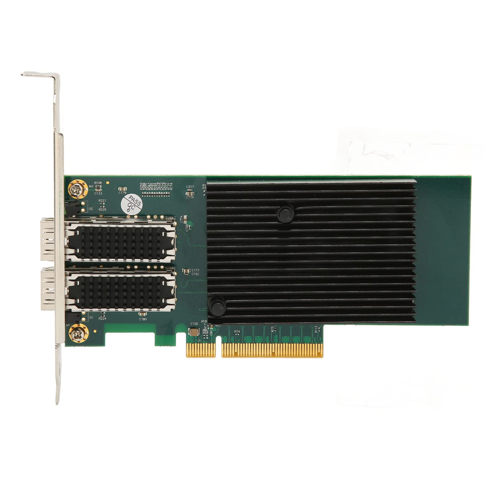 Adapter Serwerowy 10 Gigabit Ethernet, Wydajna Dwuportowa Karta Sieciowa SFP+ dla Procesorów, Wysoka niezawodność, PCIe X8