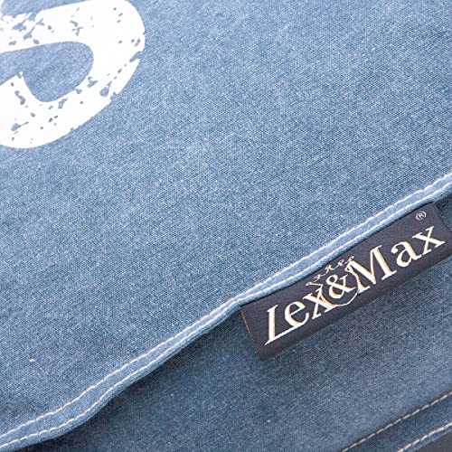 Funda para Cama Lex & Max 90x65 Azul Evita Malos Olores 3