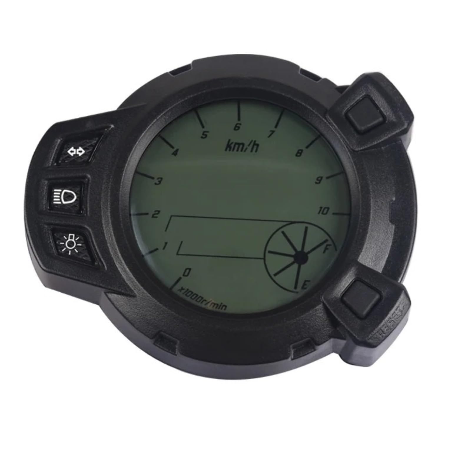 Obrotomierz Motocykl 10000 RMP 7 kolor poziom oleju LCD oprzyrządowanie cyfrowe prędkościomierz obrotomierz licznik kilometrów pasuje do Yamaha RXM BWS 125 BWS125