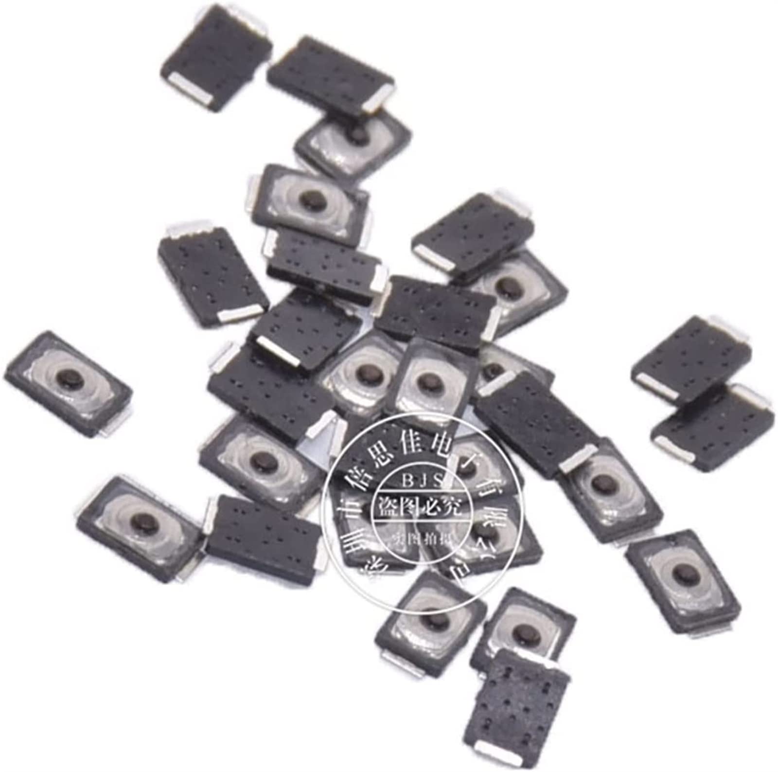 Microinterruttori 50pcs 2x3x0.6 U Interruttore a Pulsante tattile Tact Microinterruttore a 4 Pin SMD Mini Interruttore a sfioramento con Luce a Chiave a Film Sottile Sottile