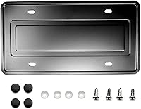 Vista 6 de LFPartS - Soporte/Soporte de refuerzo para placa de matrícula de acero inoxidable (cromado)