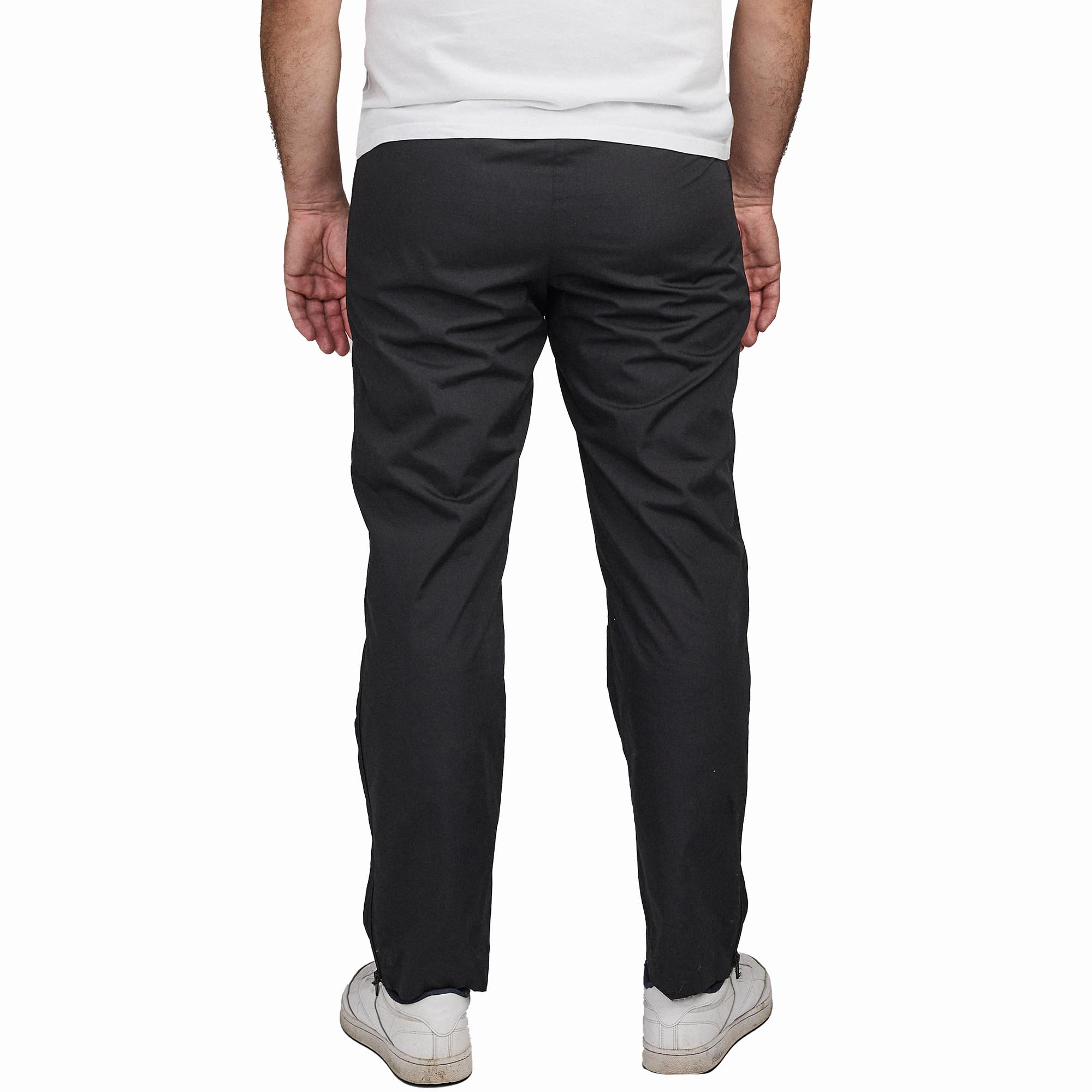 Dobsom Salt Pants | Smart Features Long Divisible Zippers | Inclusive Design Care | After Surgery, Cast on The Leg, Rehabilitation | 65% Polyester and 35% Cotton