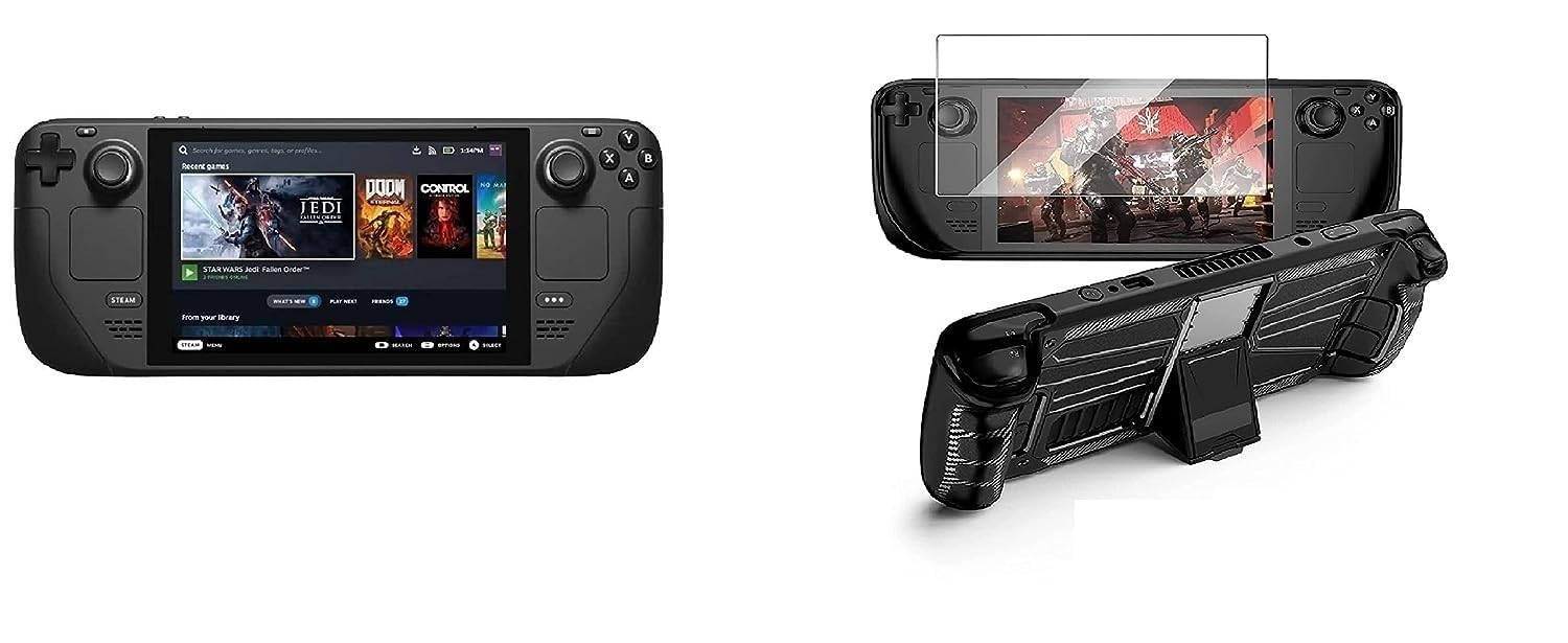 MICROMINI Steam Deck 256gb Bundled With X-ninja Case with Screen Protector ,Touchpad Protector,Skin Anti-Slip ,Anti-Collision ,Accessories (Combo Free) (B0BTT8WJJX) Amazon Price History, Amazon Price Tracker
