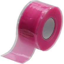 Pole Grip, Grip Tape for Pull up Bar Silicone, 1 X 10FT, Pink | Silicone Grip Tape Pull up Bar Tape Pole Wrap Pole Self Fusing Grip Wrap Barbells, Dumbbells,Bike Handles, Gym Tools