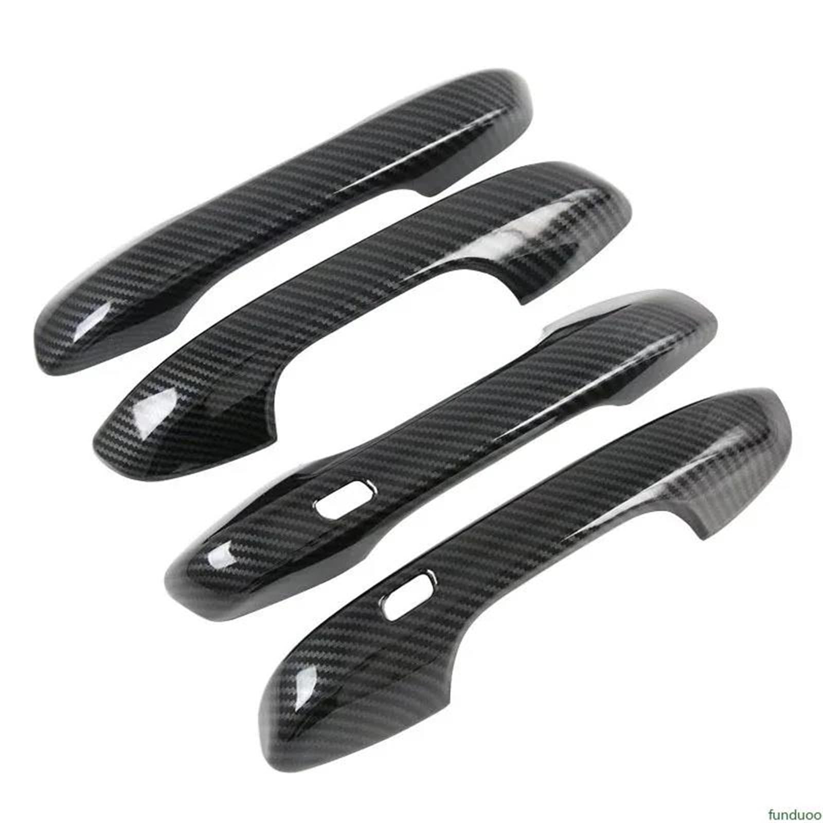 Zapora Carbon Handle Covers Sticker Carbon Fiber Chrome Car Door Handle Bowl Cover Trim Sticker Styling Accessories For Kia For Sorento For Mq4 2021-2026(Carbon Handle)
