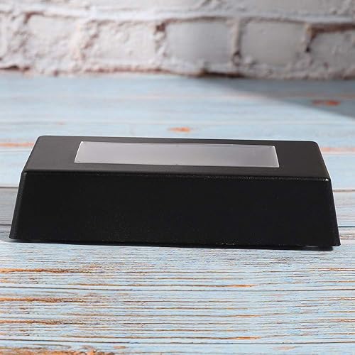 Miniatura 8 de GLOGLOW Base de luz LED, soporte de exhibición LED, base de exhibición de mercancías, soporte de luz que cambia de color con cable USB para estatuas