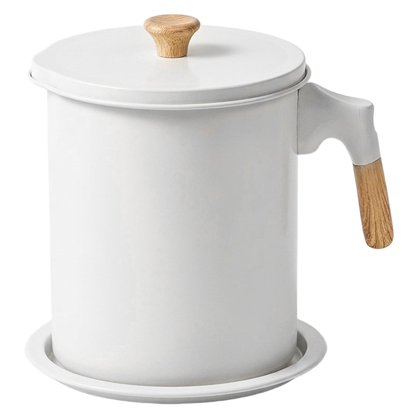 Pot de passoire à huile 1,4 L pour filtrer et stocker la graisse sans salissure
