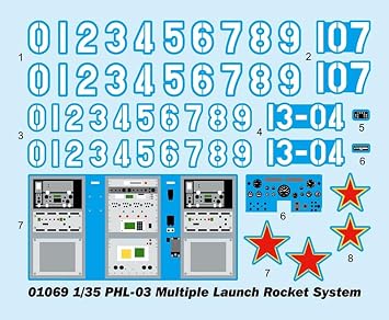 PHL-03 Multiple Launch Rocket System 1/35