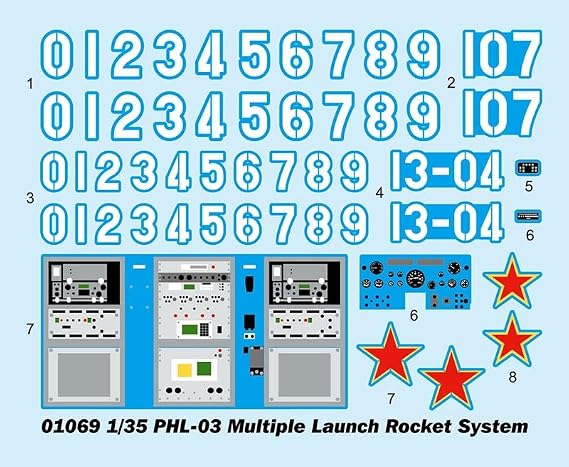 PHL-03 Multiple Launch Rocket System 1/35