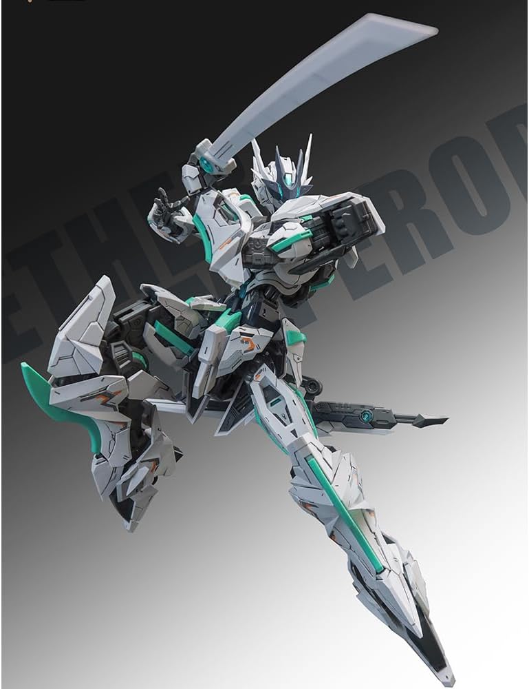 LEBOO 1/100 Plastic Action Figures Kit, SNAA YR-05 Emperor of the Underworld, Easy to Assemble Articulated Pre Painted 8.8 inch Collectible Model