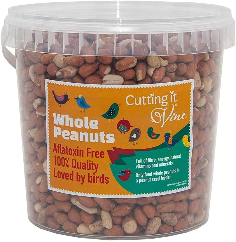 Cutting it Vine Peanuts for Birds (5L Tub), Attract Wild Birds with