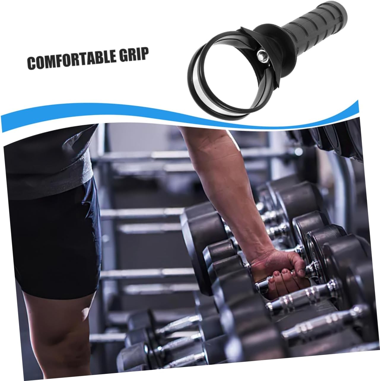 YARNOW 2pcs Gyro Ball Handle for Wrist Strengthener Exercise Ball Hand Training Accessory Forearm Wrist Strengthening Tool
