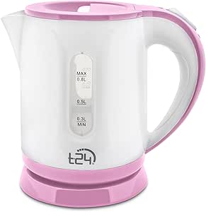 Bouilloire électrique Adler AD 08W - 1L, Sans Fil, Arrêt Auto, 850W