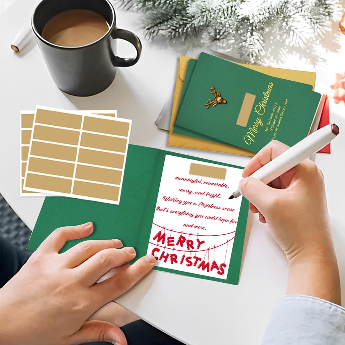 200 Pcs Autocollants De Carte À Gratter DIY Scratch Off Stickers