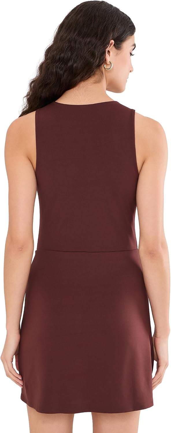 Beyond Yoga Serene Jersey Flex Wrap Mini Dress