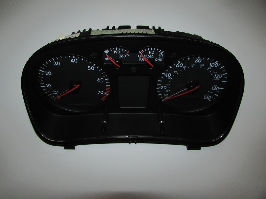 VW 0001 Golf Jetta MT Instrument Cluster Speedometer