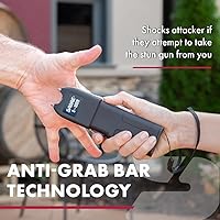 Vista 5 de SABRE Spray de pimienta y pistola aturdidora 3 en 1 con tecnología de linterna y barra antiagarre, kit de defensa personal, 35 ráfagas, rango de 10